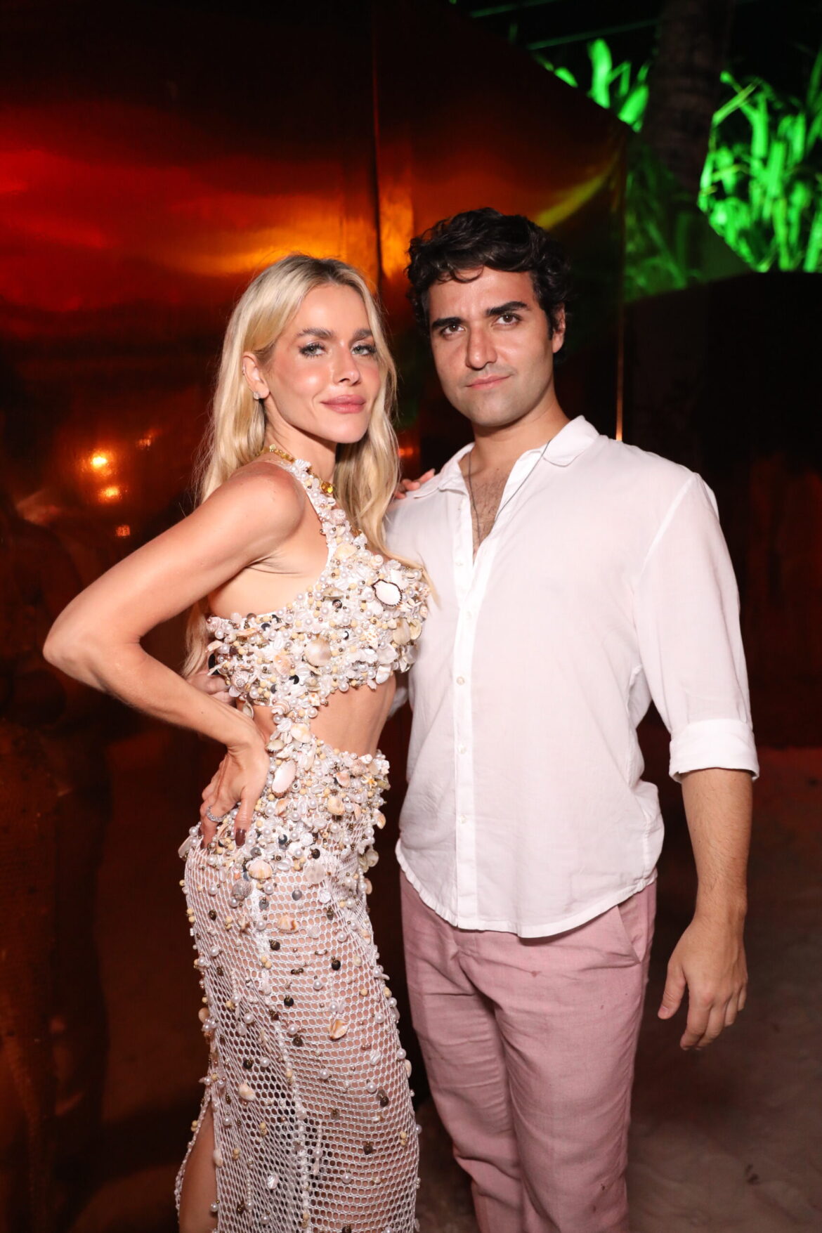 Monique Alfradique e Beto Moraes